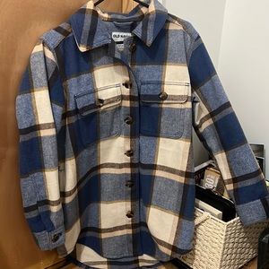 Old Navy Plaid Barn Jacket